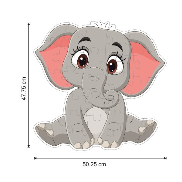 Ratna's My First Big Puzzle - Elephant - Image 5