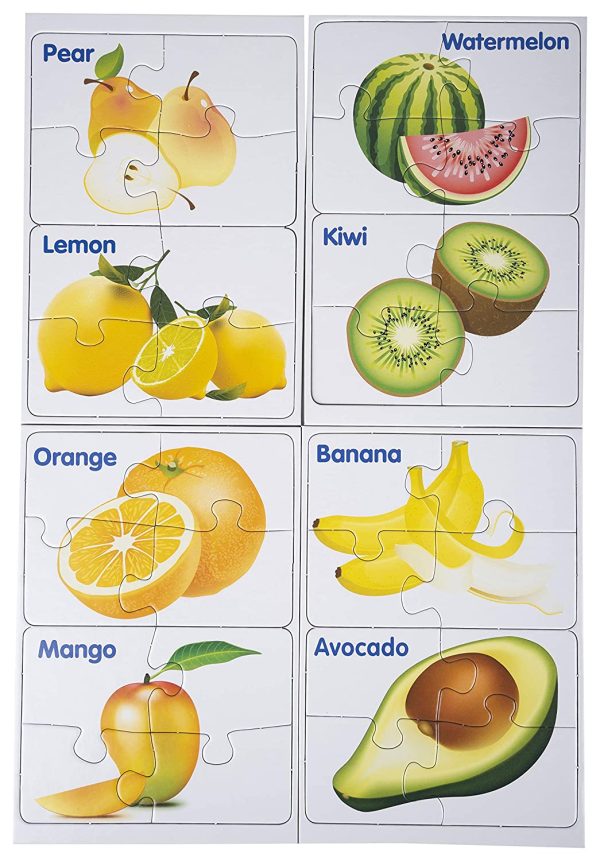 Funskool Let's Learn Fruits & Vegetables Puzzle - Image 2