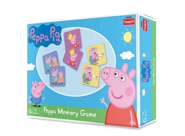 Funskool Games Peppa Pig Memory Game, Educational Matching Picture Game for Children, Kids & Family, 1 + Players, Ages 3 and Above - Image 3