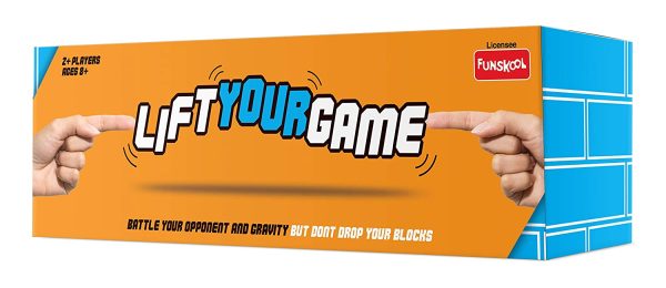 Funskool Games - Lift Your Game, Building Blocks Game, Battle Your Opponent and Gravity, Kids & Family, 8 & Above - Image 4