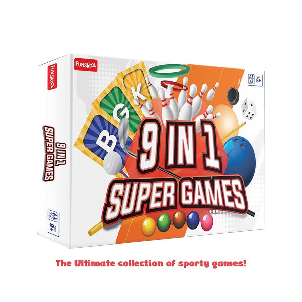 Funskool Games - Super 9 in 1