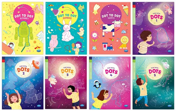 Navneet Dot To Dot & Fun With Dots Activity Books