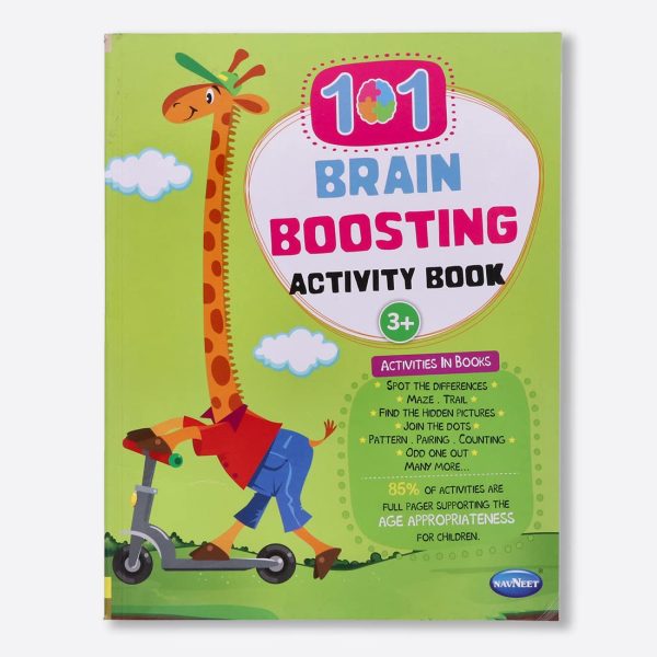 Navneet 101 Brain Boosting Activity Book- Preschool Kids- Age 3+