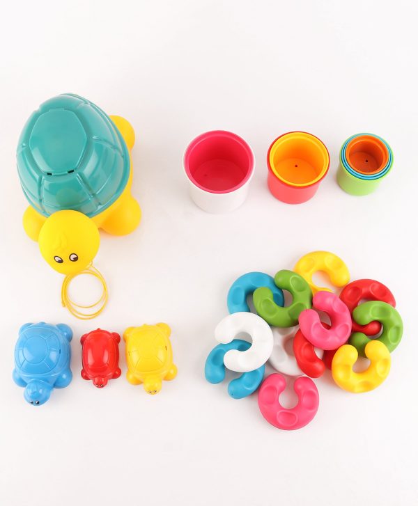 Funskool Giggles Pull Stack N Link Toy Set - Multicolour - Image 3