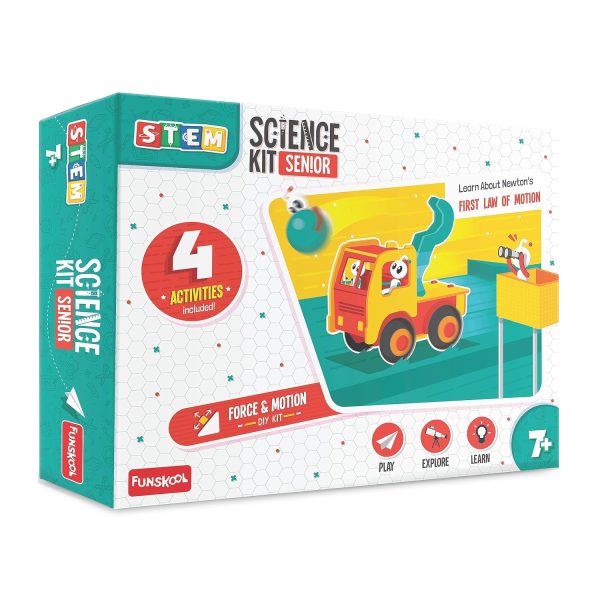 Funskool-Science Kit Senior, Force and Motion, Educational,DIY Activity,STEM,for 9 Year Old Kids and Above,Toy - Image 6